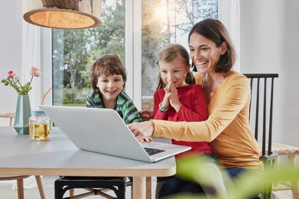 Schnelles Internet mit bis 1000 MBit dank Glasfaser