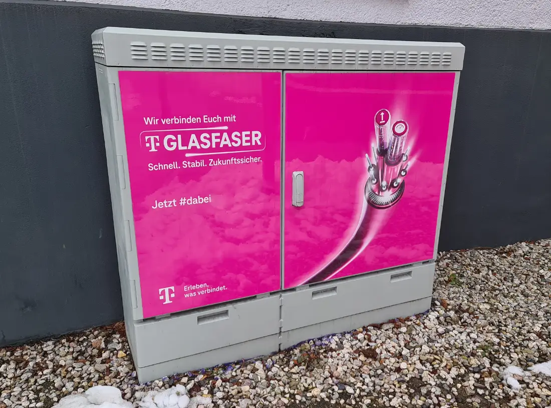 Ausbau des Hughspeed FTTH-Netzes bei der Telekom